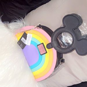 Loungefly Disney Mickey Mouse Pastel Rainbow